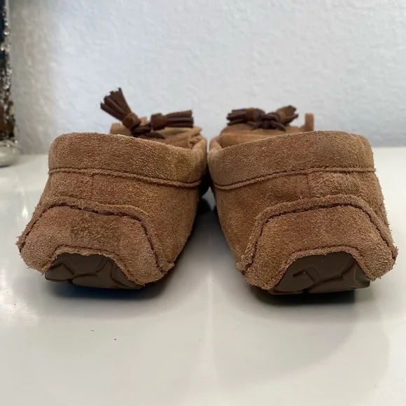 UGG Women's Brown Suede Moccasins - Picture 5 of 11